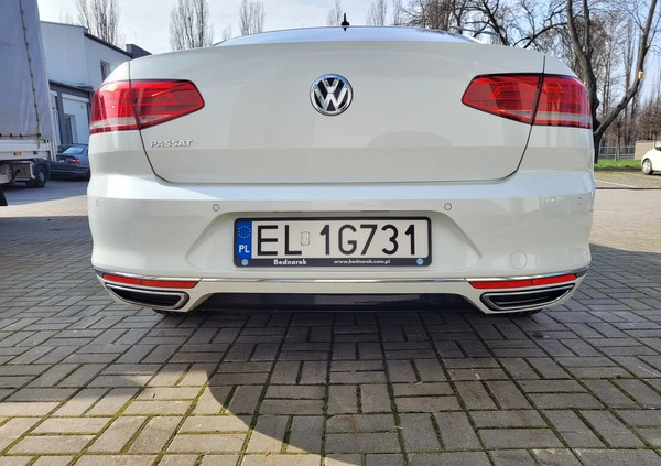 Volkswagen Passat cena 87500 przebieg: 75000, rok produkcji 2018 z Łódź małe 352